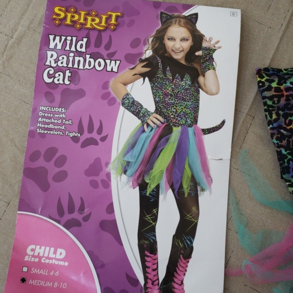 rainbow cat costume